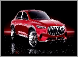 SUV, Czarne tło, Mercedes Maybach Ultimate Luxury, Concept